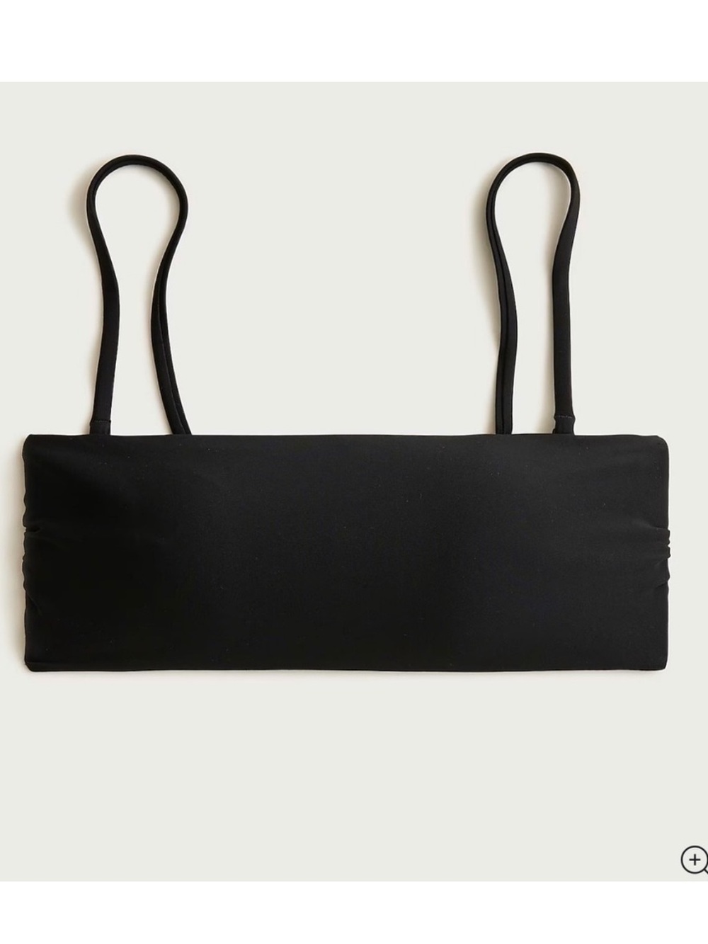 J.Crew Bandeau bikini top in‎ Classic Sculpt beach minimalist sz M